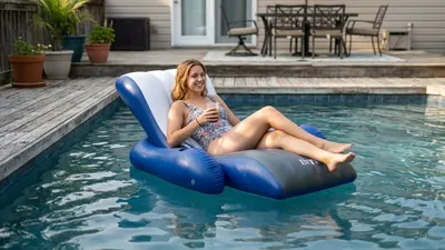 Intex Double Gauge Vinyl Recliners (2-Pack)