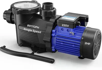 Aquastrong PSP200-HV 2 HP 220V single-speed pool pump