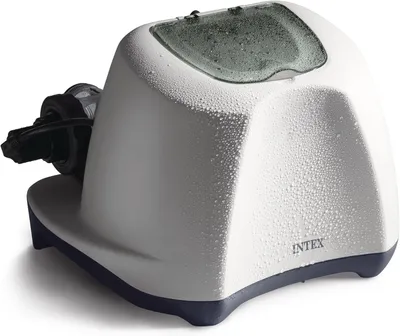Intex Krystal Clear saltwater pool chlorine system for above-ground pools up to 15,000 gallons