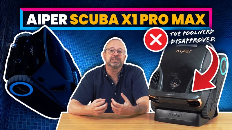 Aiper Scuba X1 Pro Max Cordless Robotic Pool Cleaner Review