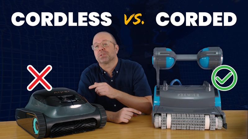 Corded vs Cordless Robotic Pool Cleaners