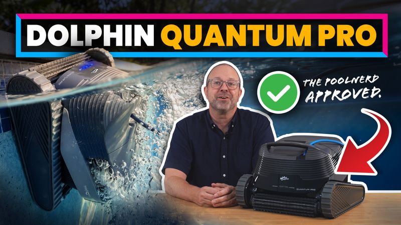 Dolphin Quantum Pro Robotic Pool Cleaner Review (2026 Model)