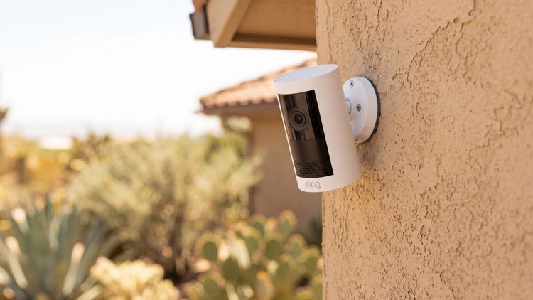 The Ring Outdoor Cam — a solid budget pick for pool monitoring