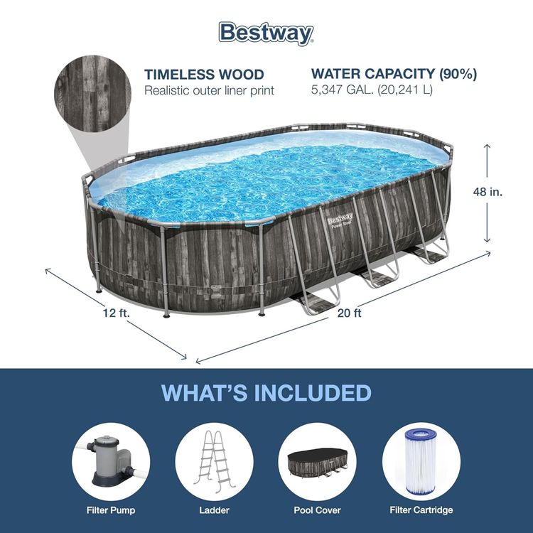 What's Included with the Bestway Power Steel