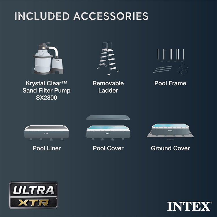 What's Included with the Intex Ultra XTR Deluxe