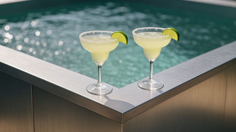 Steel Cocktail Pool