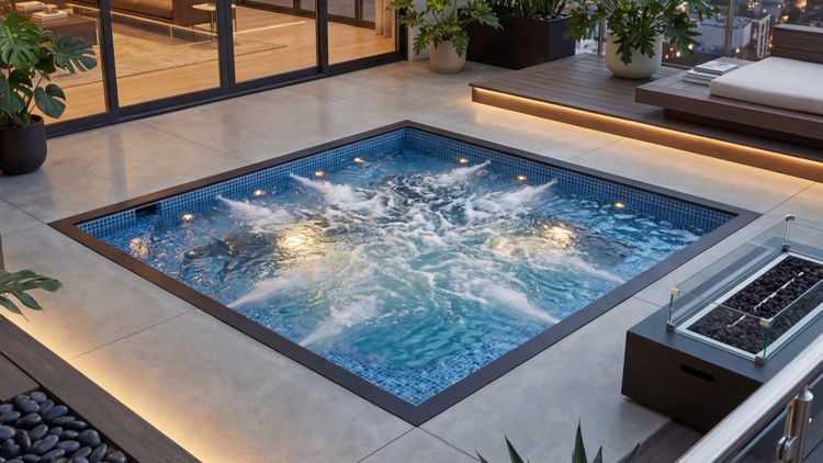 Ecopool Inground Hot Tub