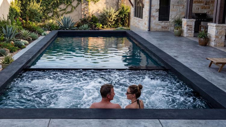 Ecopool Integrated Hot Tub — The Spool