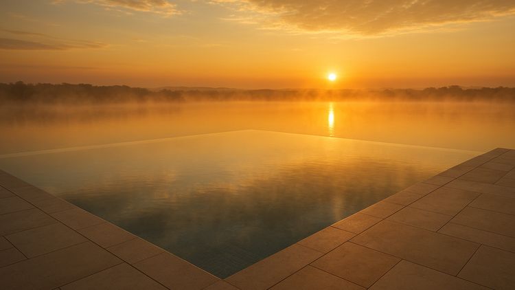 Nothing beats an infinity edge pool