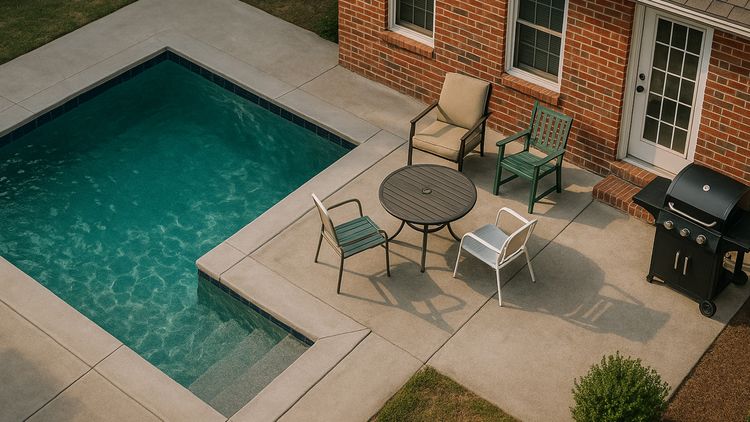 Plunge pools come in all shapes and sizes
