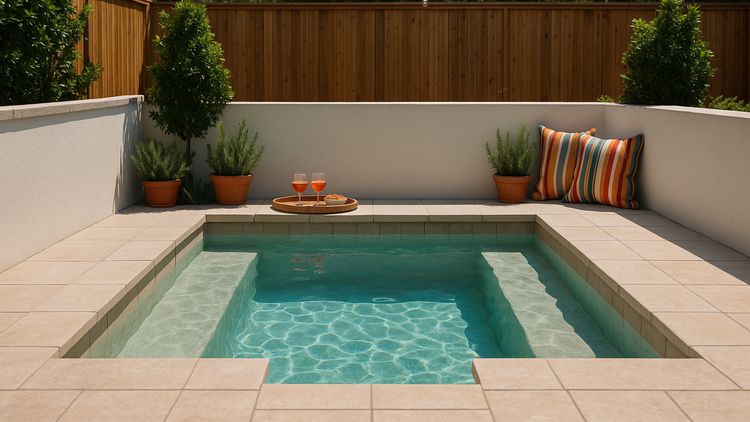 Plunge Pools can be small or large