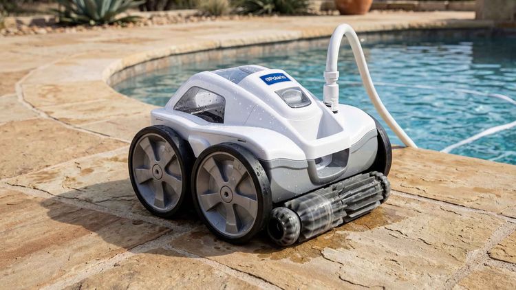 The Polaris Quattro P40 is the most advanced pressure-side cleaner