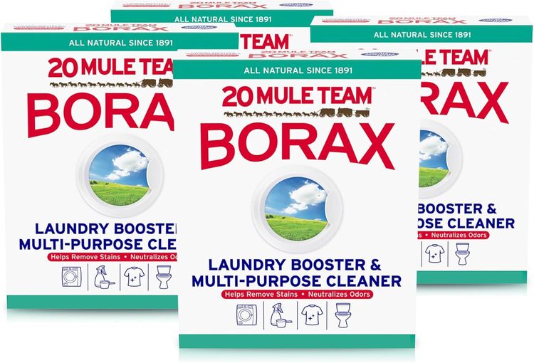 Roughly three pounds of Borax per thousand gallons gets you to the 50 ppm target
