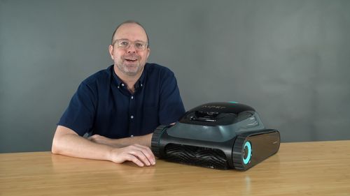 Aiper robotic pool cleaner testing