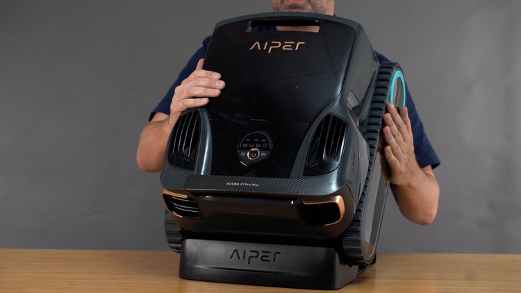Aiper Scuba X1 Pro Max on Charging Stand