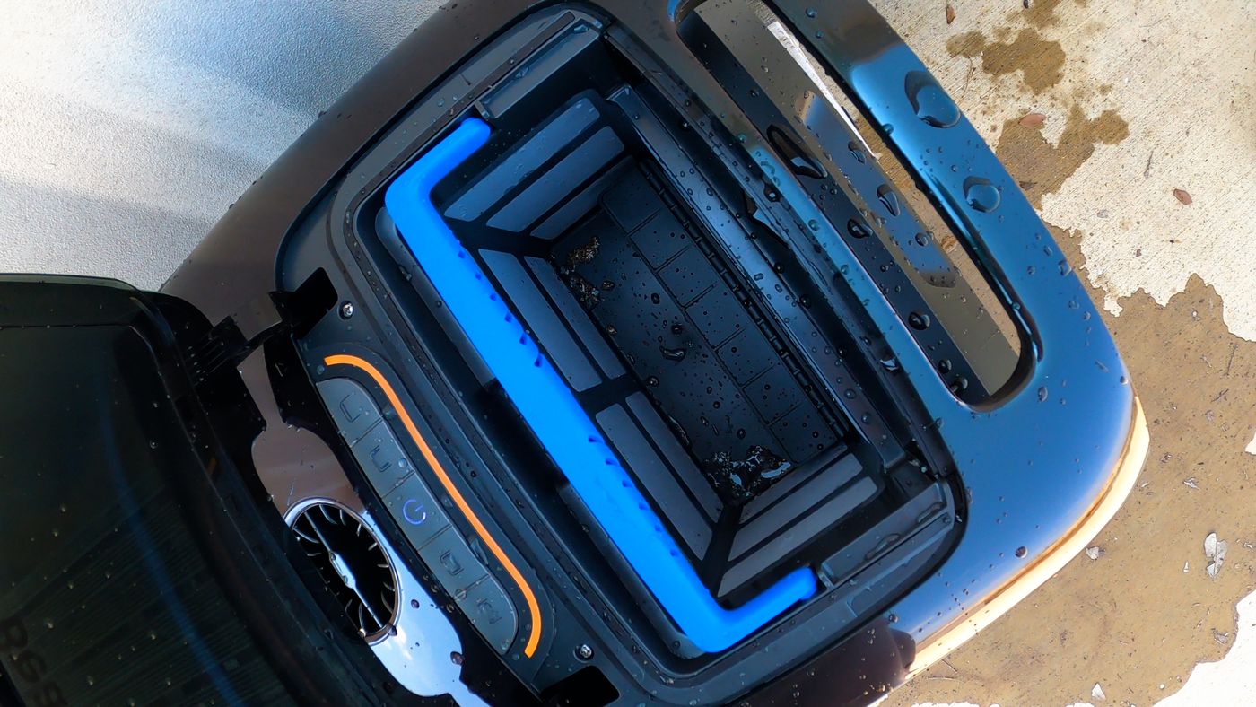 The filter size is smaller than competitors