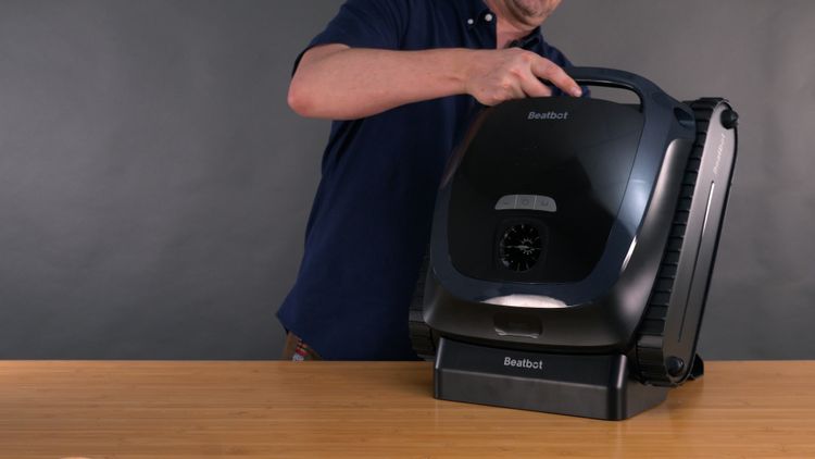 The AquaSense 2's charging stand — same daily hassle, lower price