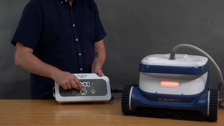 The Clear UV's cleaning mode options
