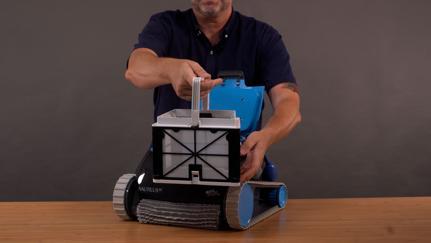 The CC's top-load basket is easy to rinse, but it's the smallest filter in the family