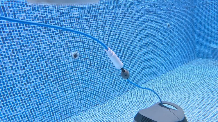 A corded Dolphin plugs in, pushes 4,000+ GPH with no drop-off, and runs on a weekly timer