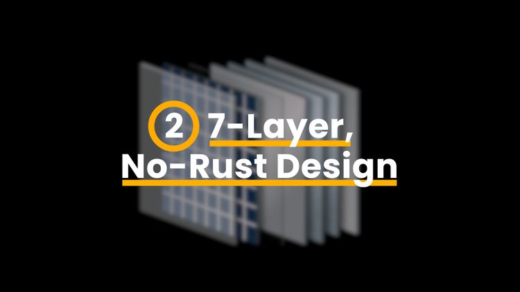Ecopool's 7 Layer Design