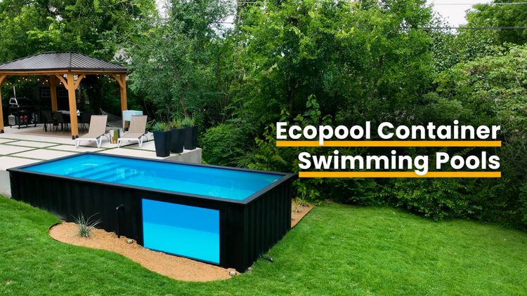 Ecopool Shipping Container Pool