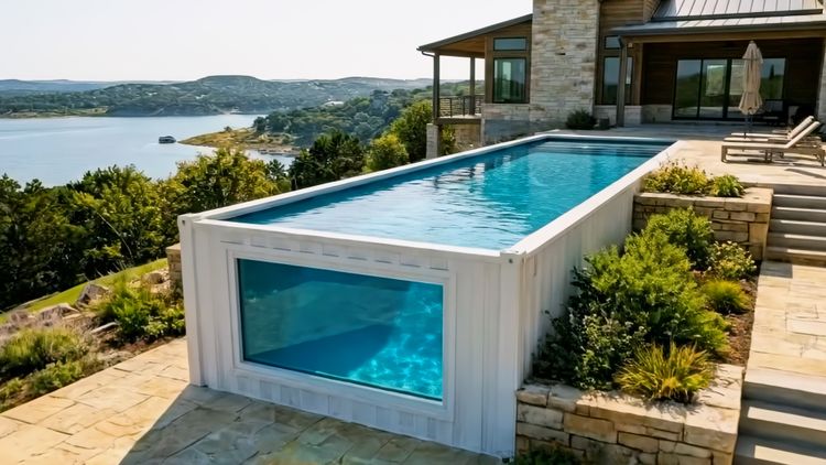 The Ecopool wall system itself is insulated