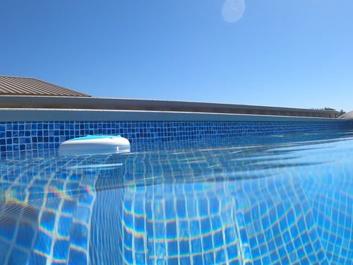 Pool water monitor testing