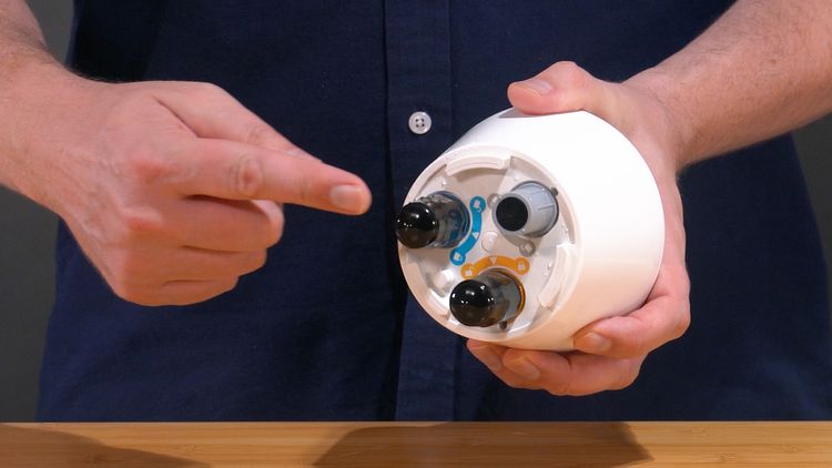 These three sensors on the ICO help make pool maintenance easy