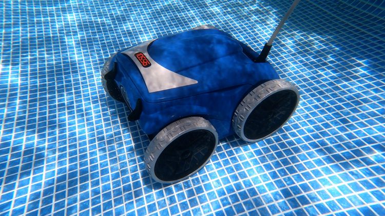 Polairs 9550 cleaning the pool floors