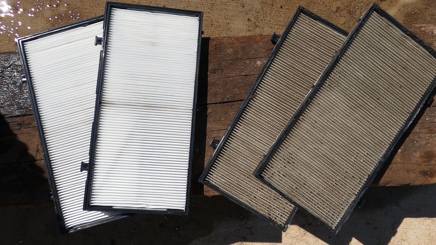 Before and After Using the NanoFilters