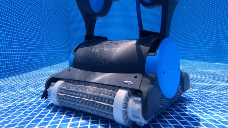 Dolphin Premier cleaning my pool