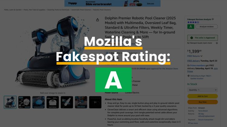 Premier got an A Rating on Fakespot