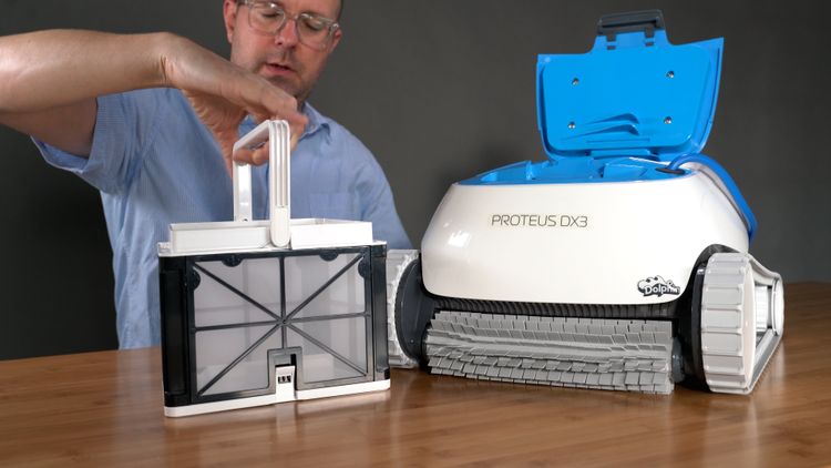The Proteus DX3's only includes the mesh filters