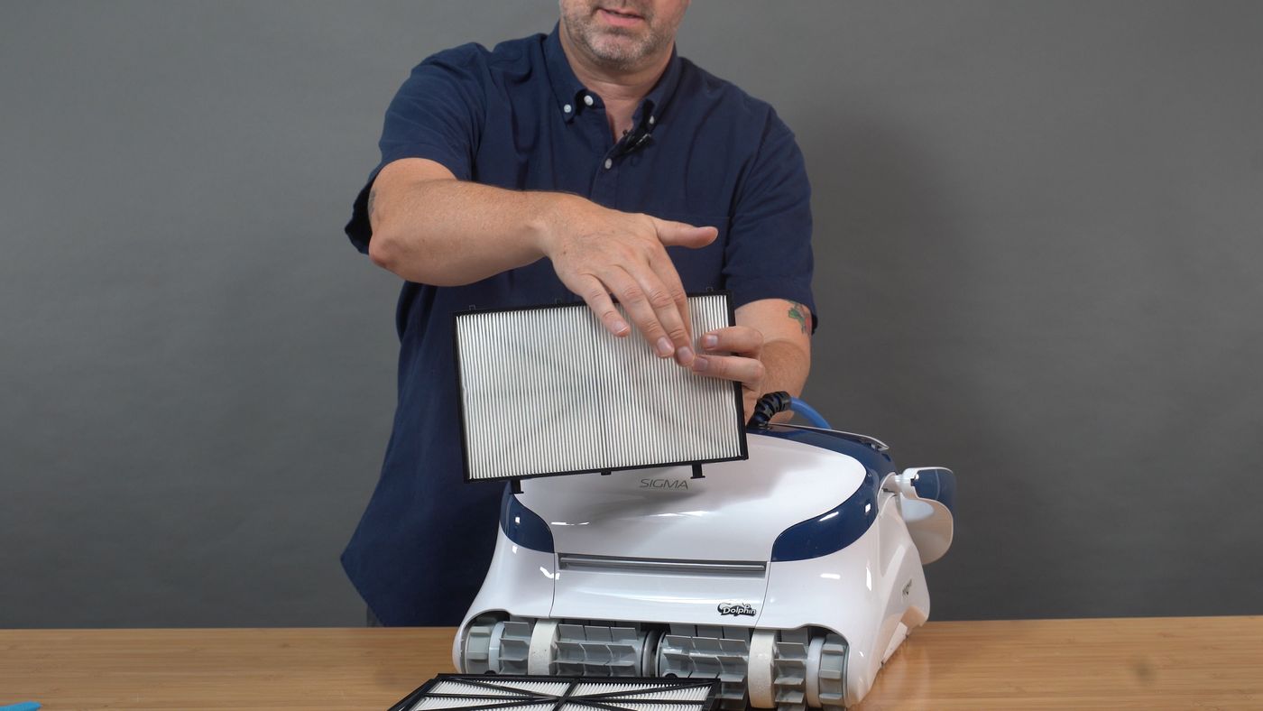 Genuine OEM parts keep robots like the Dolphin Sigma running right