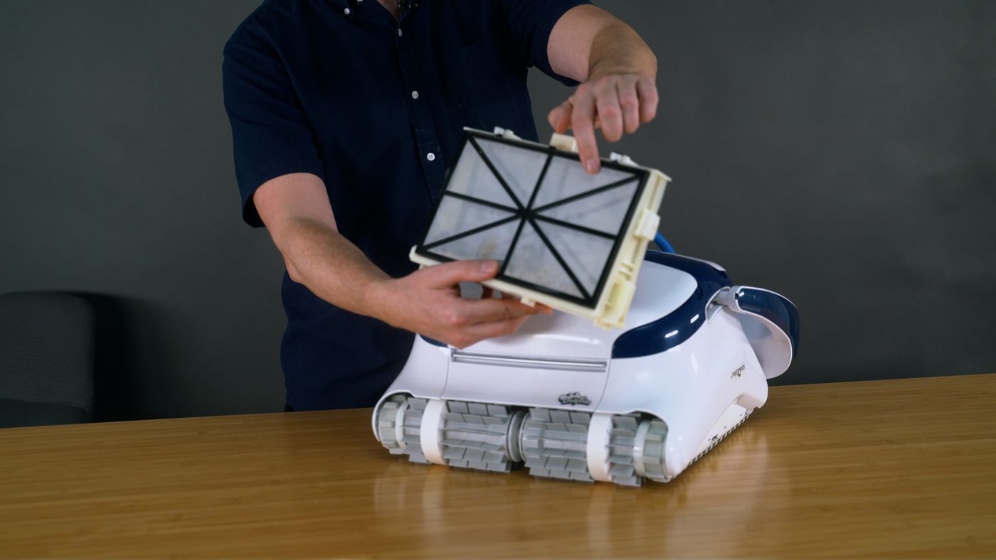 The Sigma also ships with a standard mesh filter set for larger debris