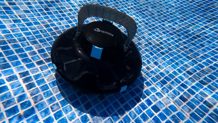 More of a toy than a true robotic pool cleaner