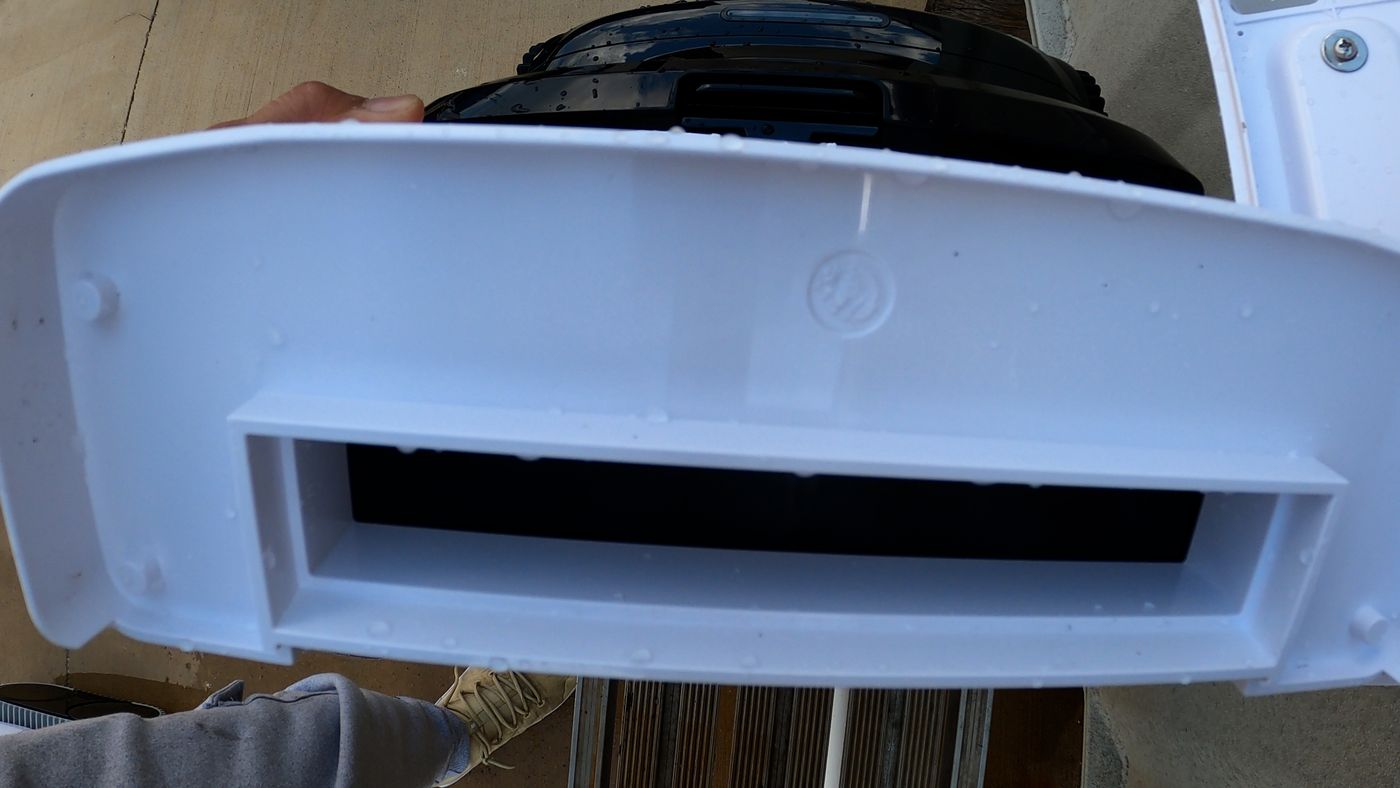 The Wybot C2's standard dual-layer mesh filter