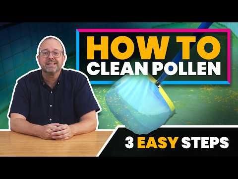 How to Remove Pollen From Your Pool (3 Easy Steps)