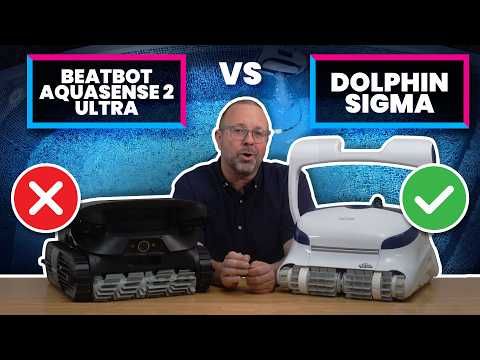 $3,000 Beatbot AquaSense 2 Ultra vs $1,500 Dolphin Sigma
