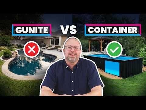 Gunite vs Container Swimming Pools: How We Saved $50,000