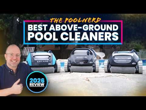 Best Above-Ground Robotic Pool Cleaners: 30+ Models Tested