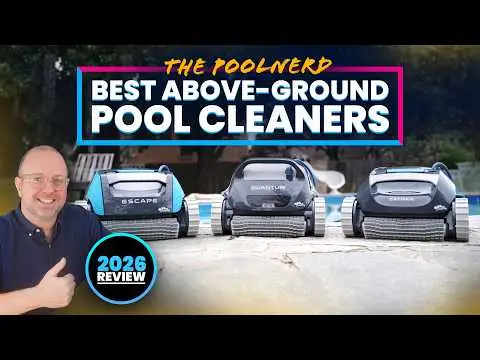 Best Above-Ground Robotic Pool Cleaners: 30+ Models Tested