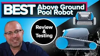 Dolphin Escape Review - Best Above Ground Robotic Pool Cleaner - Powerful Vacuum & Scrubbing Power