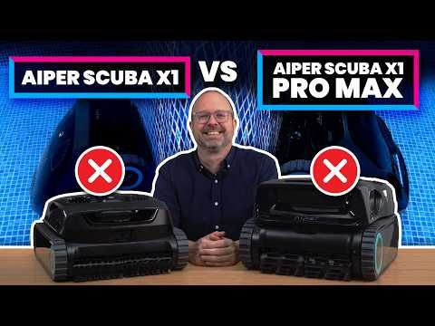 Aiper Scuba X1 vs X1 Pro Max: Why Both Are Pool Nerd Disapproved