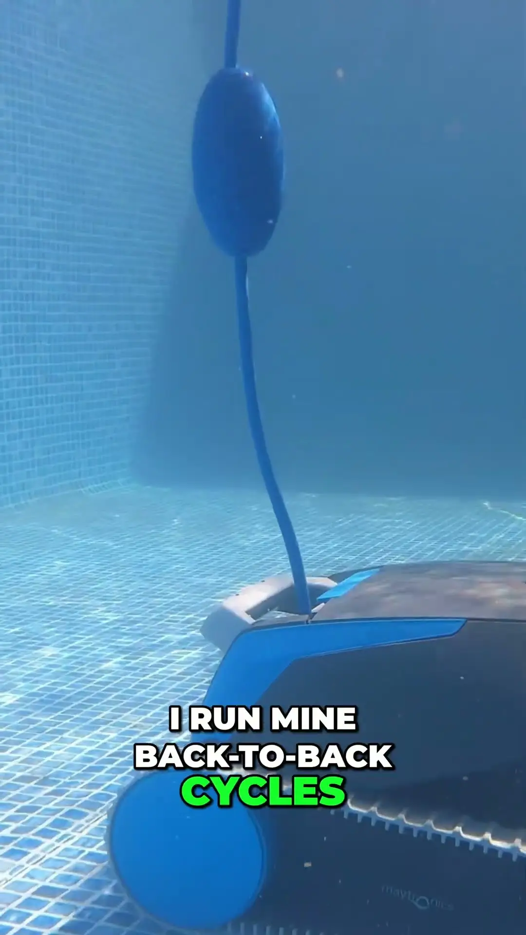 Pool Algae BE GONE! Dolphin Cleaner's Non-Stop Power!