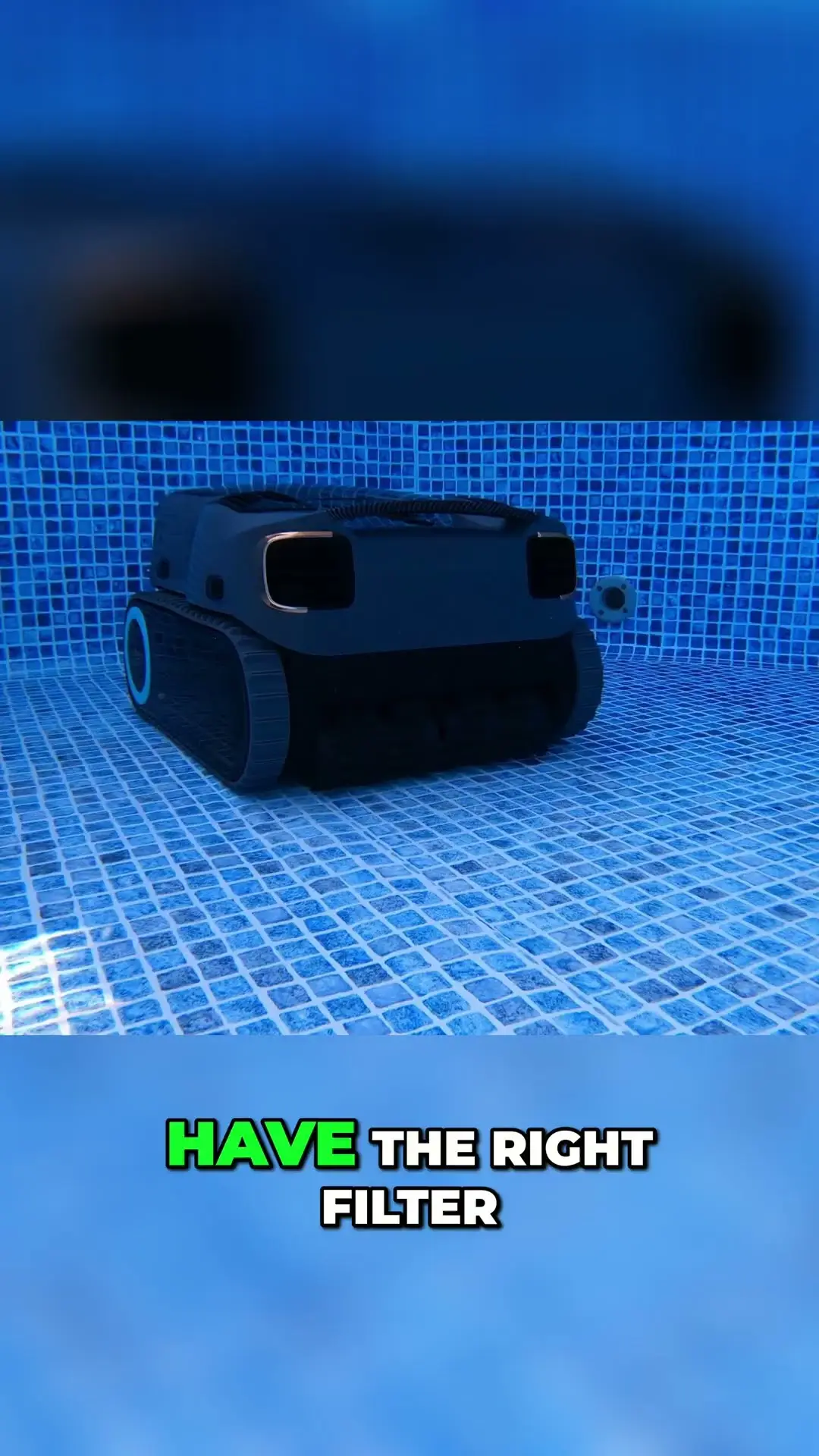 Robotic Pool Cleaner: Fine Filtration for Sparkling Water