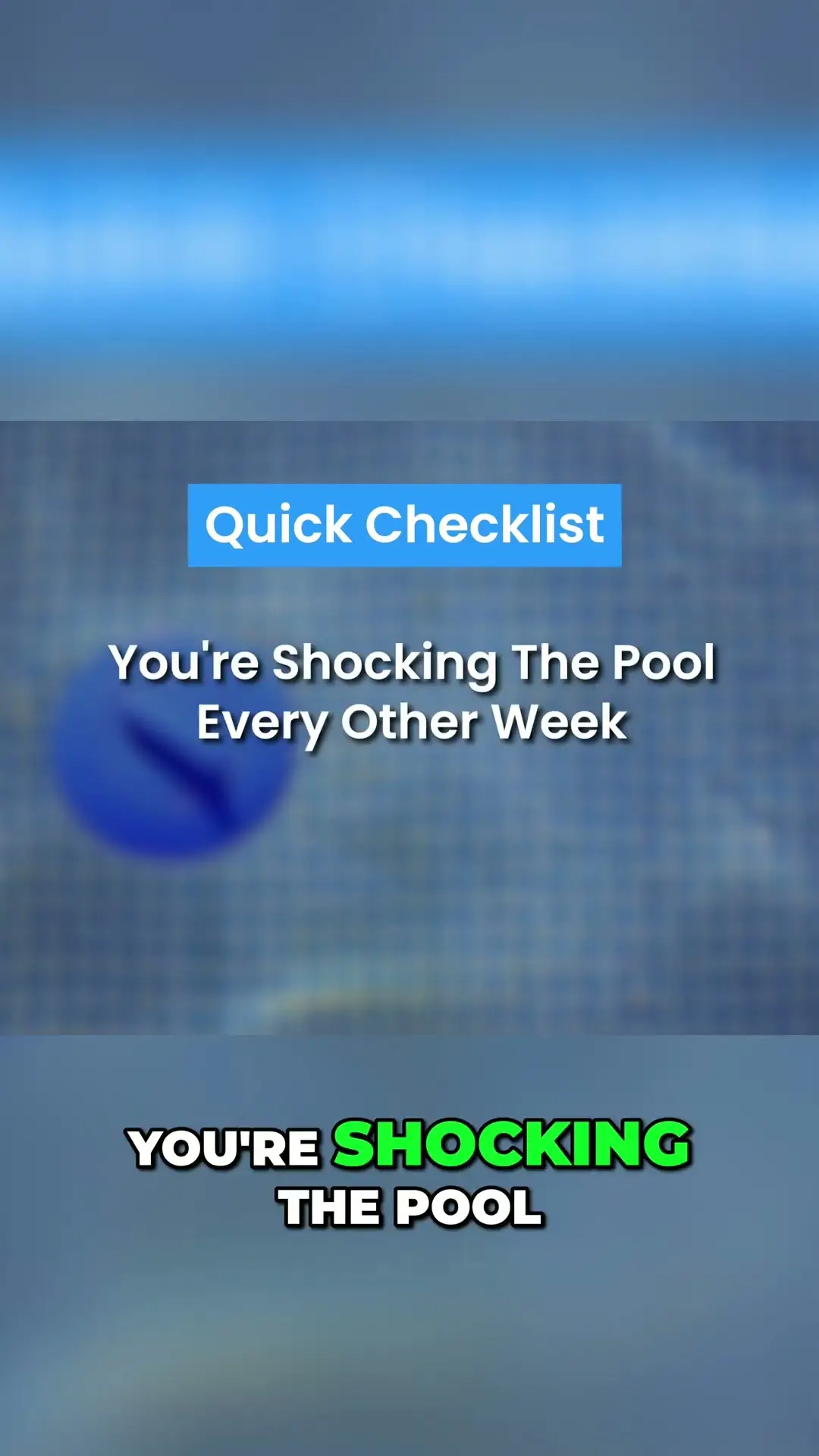 Stop! Signs You're Using Too Many Pool Tablets