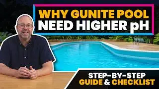 Why Gunite Pools Need Higher pH (And Why It Costs You Hundreds)