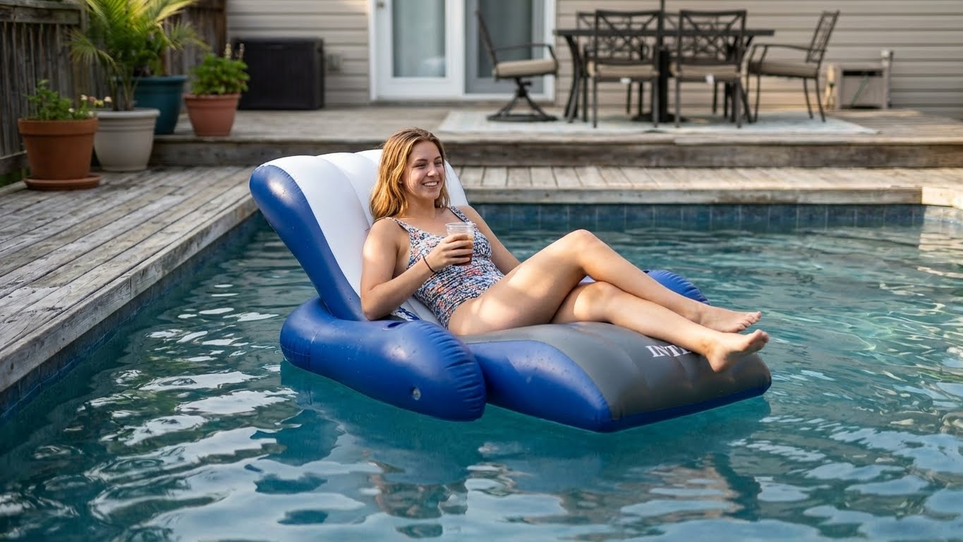 Intex Double Gauge Vinyl Recliners (2-Pack)